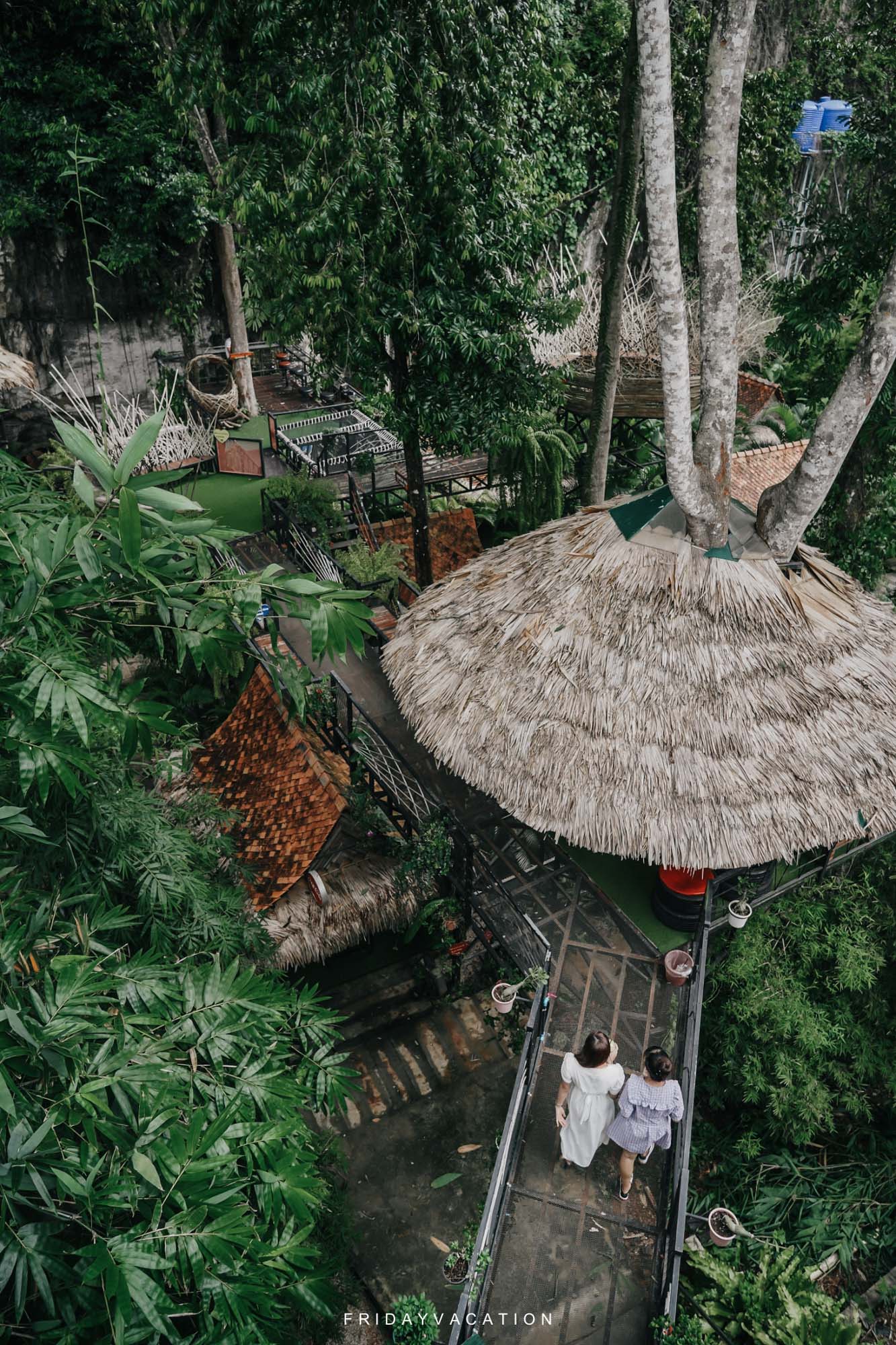 Mountain View Restaurant Ao Nang, Krabi คาเฟ่และร้านอาหาร กลางหุบเขา กระบี่ ถ่ายรูปฟินๆ กินซีฟู้ดสดๆ