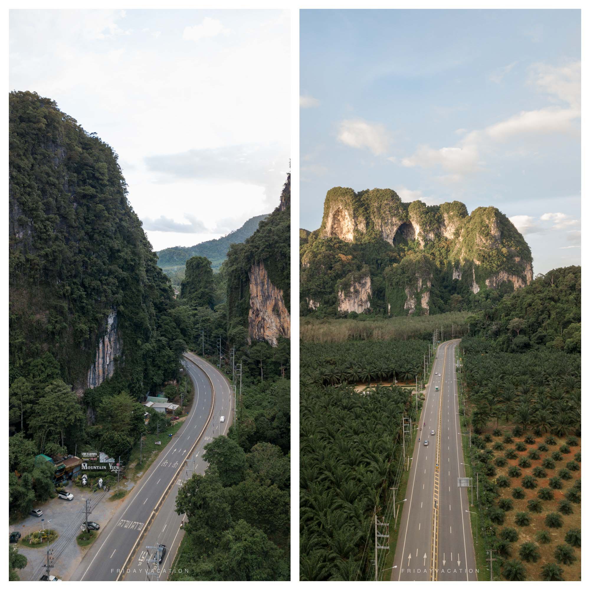 Mountain View Restaurant Ao Nang, Krabi คาเฟ่และร้านอาหาร กลางหุบเขา กระบี่ ถ่ายรูปฟินๆ กินซีฟู้ดสดๆ