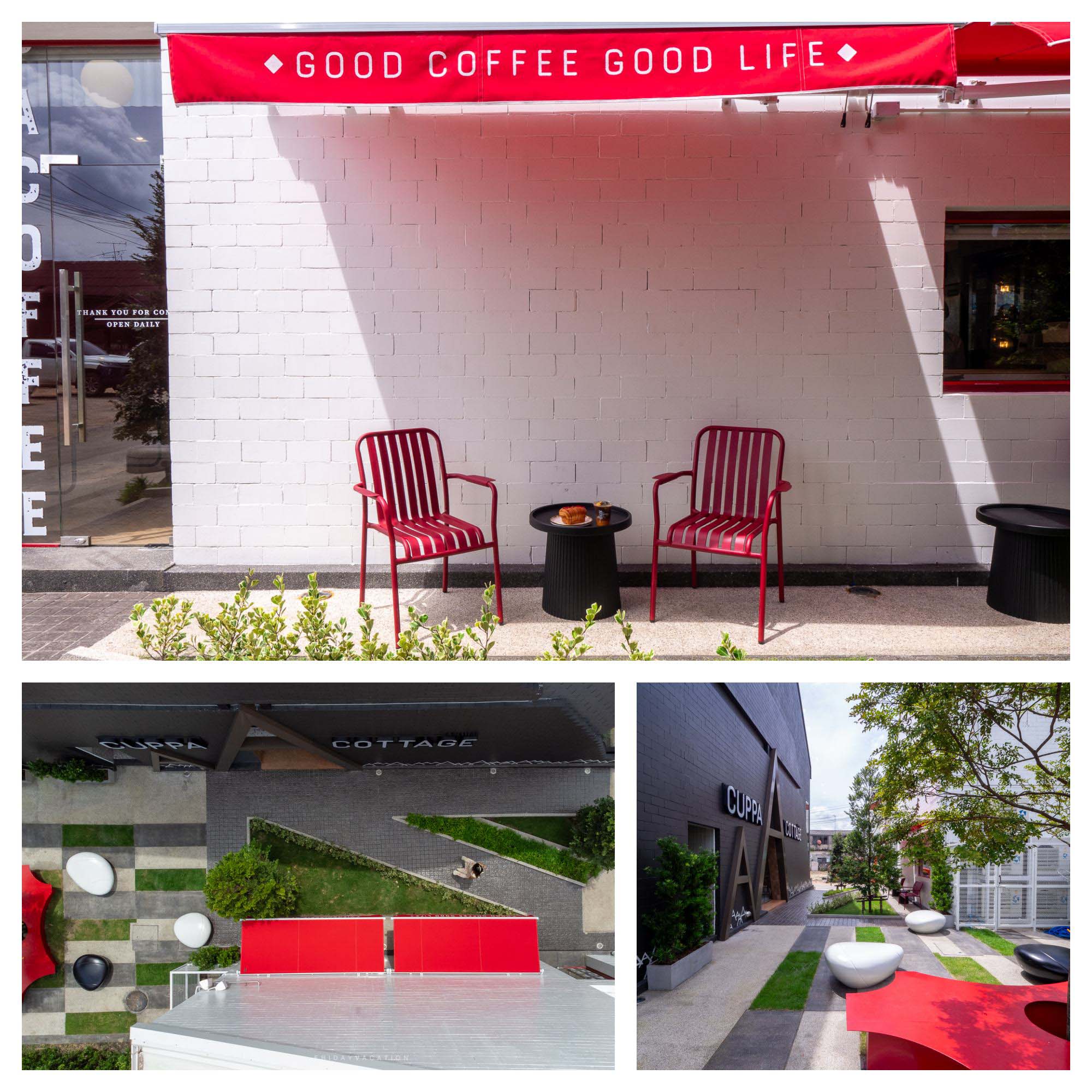 CUPPA COFFEE คาเฟ่สุราษฎร์ เปิดใหม่ ร้านสวย นั่งสบาย มีกาแฟ Specialty และ เบเกอรี่โฮมเมด 
